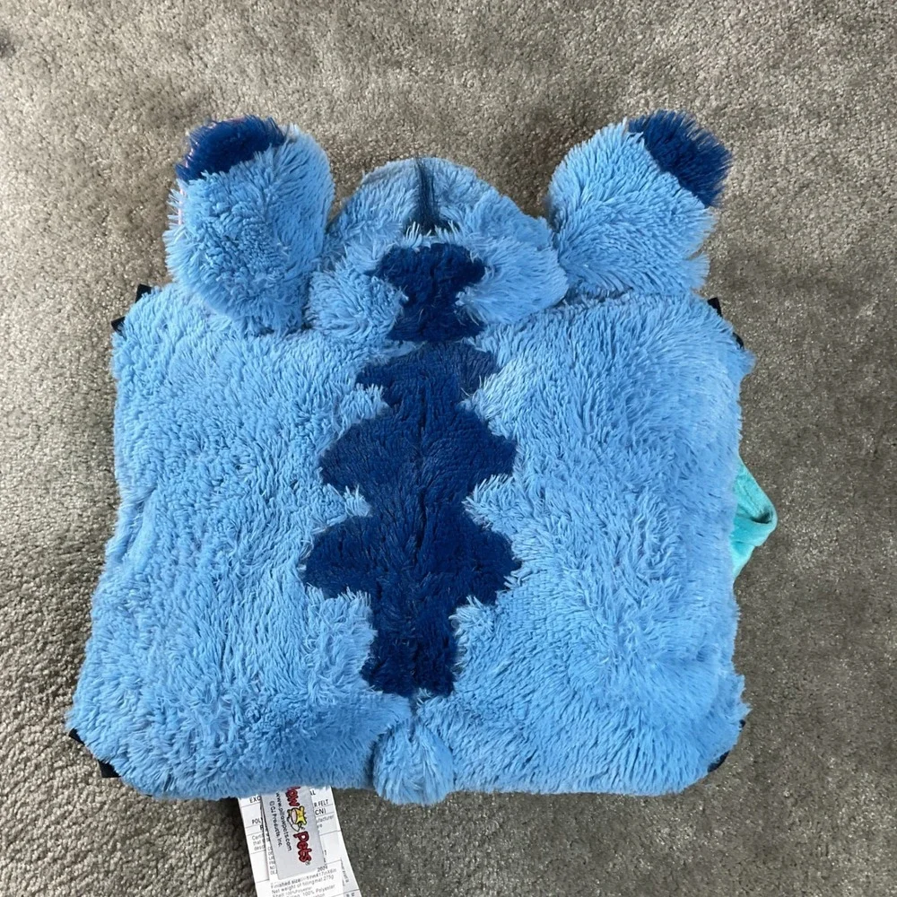 Pillow Pets Disney Stitch Plush Unisex 17in Blue‎ Excellent Lilo & Stitch Toy